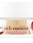 Eveline Cosmetics Rich Coconut ultra hidratáló krém Nappali és éjjeli ápolás 50 ml