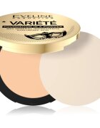 Eveline Cosmetics Variété ásványi kompakt púder applikátorral árnyalat 02 Natural 8 g
