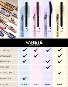 Eveline Cosmetics Variété Let's Twist dúsító és göndörítő szempillaspirál 10 ml