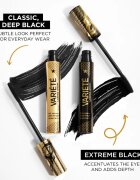 Eveline Cosmetics Veriété Lashes Show dúsító szempillaspirál árnyalat Black 10 ml