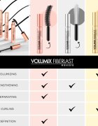 Eveline Cosmetics Volumix Fiberlast Silver szempillaspirál a hosszú és dús pillákért 9 ml