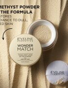 Eveline Cosmetics Wonder Match Átlátszó rögzítő por 6 g