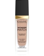 Eveline Cosmetics Wonder Match tartós folyékony alapozó hialuronsavval árnyalat 15 Natural 30 ml