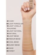 Eveline Cosmetics Wonder Match tartós folyékony alapozó hialuronsavval árnyalat 15 Natural 30 ml