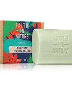 Faith In Nature Hand Made Soap Aloe Vera természetes szilárd szappan aloe verával 100 g