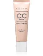 Farmasi Color Control élénkítő CC krém SPF 25 árnyalat 02 Light To Medium 30 ml
