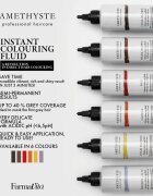 FarmaVita Amethyste Instant Colouring Fluid színező pakolás pro studené odstíny hnědé árnyalat Cool Brown 250 ml