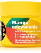 Farmona Tutti Frutti Tango Mango cukor peeling a bőr táplálására és a gyengéd tisztítására Mango & Lemongrass 300 g