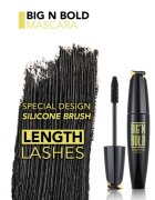 flormar Big'n Bold Lengthening vízálló göndörítő és nagyobbító szempillaspirál 15 ml
