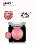 flormar Blush-On Baked élénkítő arcpirosító árnyalat 040 Shimmer Pink 4 g