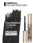 flormar CareFULL Volume dúsító és ápoló szempillaspirál E-vitaminnal árnyalat Black 11 ml