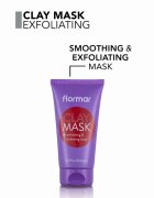 flormar Clay Mask hámlasztó tisztitó arcmaszk agyaggal 150 ml