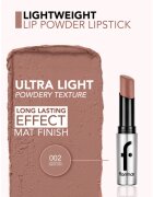 flormar Lightweight Lip Powder Lipstick Ultra matt hosszantrató rúzs árnyalat 002 New Day 3 g