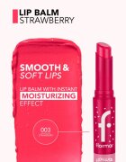flormar Lip Balm ajakbalzsam ízesítéssel árnyalat 003 Strawberry 3 g