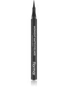 flormar Midnight Matte Eyeliner széles applikátorú szemhéjtus matt hatással árnyalat 01 Black 12 ml