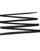 flormar Midnight Matte Eyeliner széles applikátorú szemhéjtus matt hatással árnyalat 01 Black 12 ml