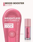 flormar Mood Booster Blush folyékony arcpirosító árnyalat 002 Immortal Flowe 4 ml