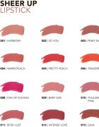 flormar Sheer Up Lipstick hidratáló szájfény fénnyel 009 - Baby Girl 3 g