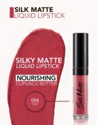 flormar Silk Matte tartós matt folyékony rúzs árnyalat 004 Daisy 45 ml