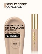 flormar Stay Perfect Concealer folyékony korrektor árnyalat 005 Beige 125 ml