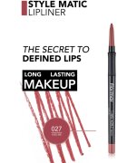 flormar Style Matic Lipliner Matt ajakceruza vízálló árnyalat 27 KISS ME 0.35 g