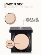 flormar Wet & Dry Compact Powder egységesítő kompakt púder árnyalat 005 Medium Caramel 10 g