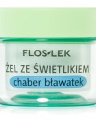FlosLek Laboratorium Eye Care szemkörnyék ápoló gél szemvidítóval és búzavirággal 10 g