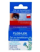 FlosLek Laboratorium Eye Care szemkörnyék ápoló gél szemvidítóval és búzavirággal 10 g