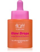 Fluff Glow Drops élénkítő szérum C vitamin Amber Extract 30 ml