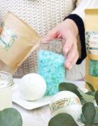 Folk & Flora Eucalyptus relaxációs fürdősó 500 g