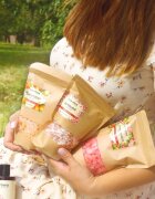 Folk & Flora Grapefruit fürdősó nyugtató hatással 500 g