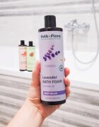 Folk & Flora Lavender habfürdő nyugtató hatással 400 ml