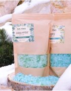 Folk & Flora Pine nyugtató fürdősó 500 g