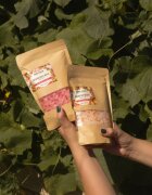 Folk & Flora Raspberry & Rose fürdősó 500 g