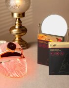 FOREO FAQ™ Glass Skin Collagen Face Mask hidrogél maszk az arcbőr kisimítására és a ráncok láthatóságának csökkentésére 5 db