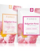 FOREO Farm to Face Sheet Mask Bulgarian Rose hidratáló gézmaszk 3x20 ml