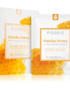 FOREO Farm to Face Sheet Mask Manuka Honey hidratáló és revitalizáló arcmaszk 3x20 ml