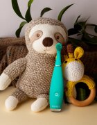 FOREO ISSA™ 4 Baby elektromos fogkefe gyermekeknek újszülöttkortól 3 éves korig Kiwi Green 1 db