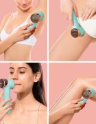 FOREO PEACH™ 2 Go szőrnövekedés-megelőző IPL rendszer hölgyeknek Arctic Blue 1 db