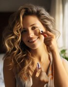 FOREO SUPERCHARGED Eye & Lip Contour Booster vezetőképes szérum a szem és az ajkak kontúrjának erősítésére 3x3.5 ml
