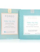 FOREO UFO™ Make My Day ápoló arcmaszk hidratáló hatással 7 x 6 g