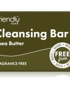 Friendly Soap Cleansing Bar Shea Butter természetes szappan az arcra 95 g