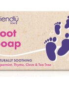Friendly Soap Foot Soap természetes szilárd szappan lábakra 95 g