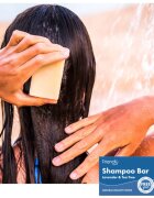 Friendly Soap Natural Shampoo Bar Lavender and Tea Tree természetes szappan hajra 95 g