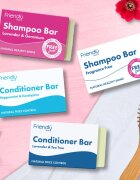 Friendly Soap Natural Shampoo Bar Lavender & Geranium természetes szappan hajra 95 g