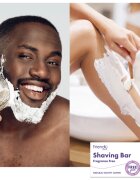 Friendly Soap Shaving Bar Fragrance Free természetes szappan borotválkozáshoz parfümmentes 95 g