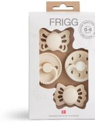 FRIGG Baby's First Pacifier​ Moonlight Sailing cumi Cream