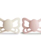 FRIGG Butterfly Size 2:6-18 months cumi Cream/Blush 2 db