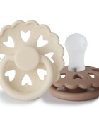 FRIGG Fairytale Round Silicone 2-Pack Size 1 cumi The Ugly Duckling/The Emperors New Clothes 2 db