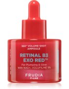 Frudia Retinal B3 Exo Red 360° Volume Shot Ampoule fényesítő hatású arcszérum a bőr rugalmasságának növelésére 30 ml